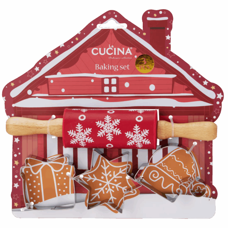   KIT PÂTISSERIE DE NOËL 4 PIÈCES