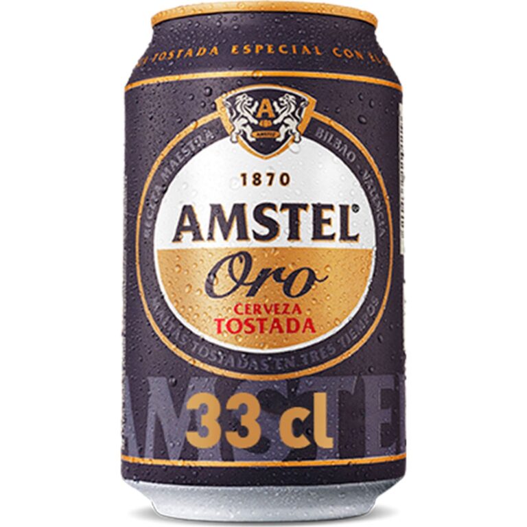 AMSTEL ORO TOSTADA LATA 33CL