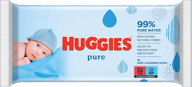 HUGGIES TOALLITAS PURE 56UD