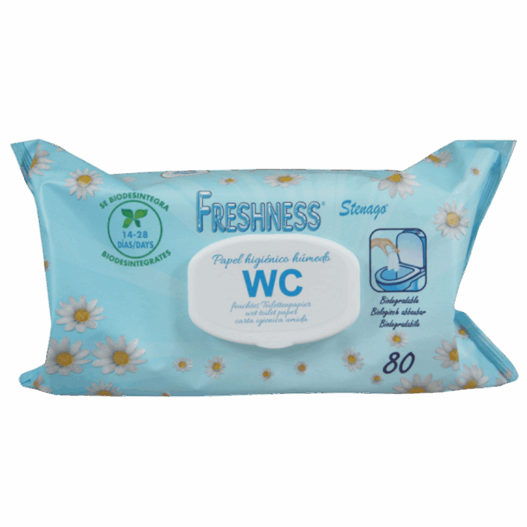 FRESHNESS PAPEL HIGIÉNICO HÚMEDO 80DS