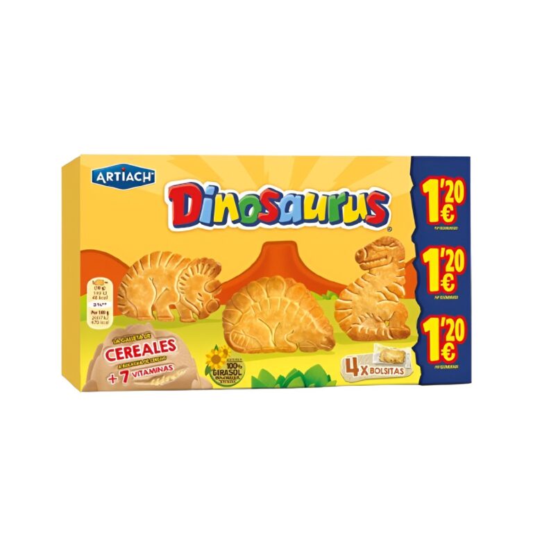 ARTIACH BOLACHAS DE DINOSSAURO 124G
