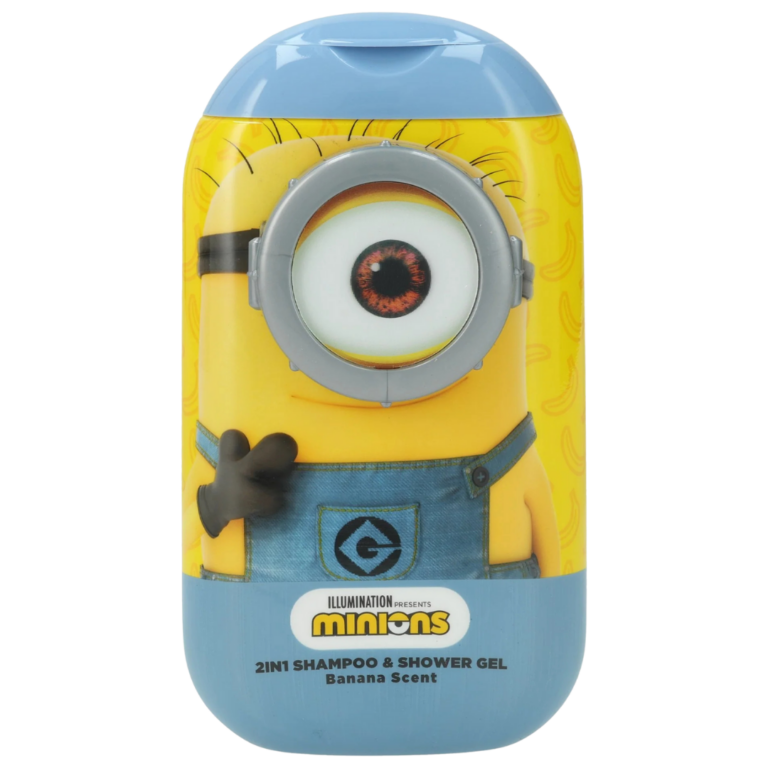 MINIONS 2EN1 GEL DE BAÑO Y CHAMPÚ 400ML