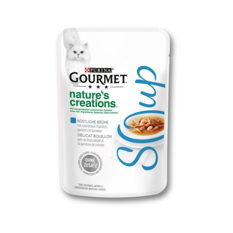 PURINA GOURMET SOPA DE ATUM CRISTAL INDIVIDUAL 40G