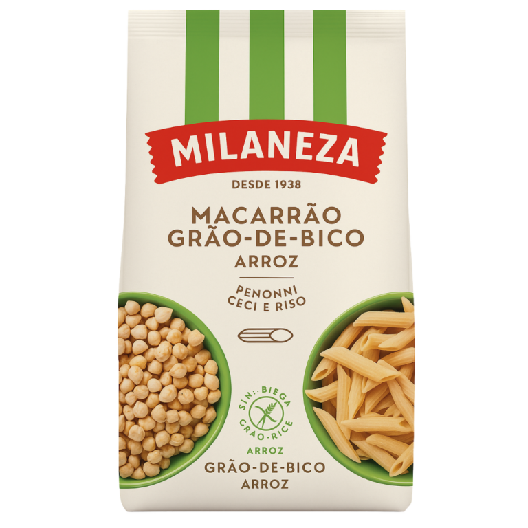 MILANEZA PENNE SEM GLÚTEN GRÃO DE BICO 250G