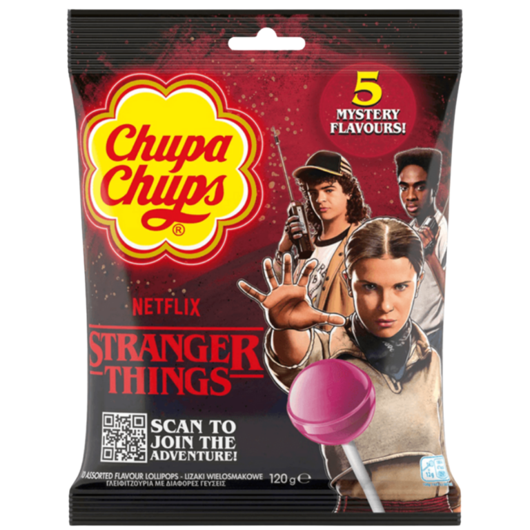 CHUPA CHUPS SACO STRANGER THINGS 120G