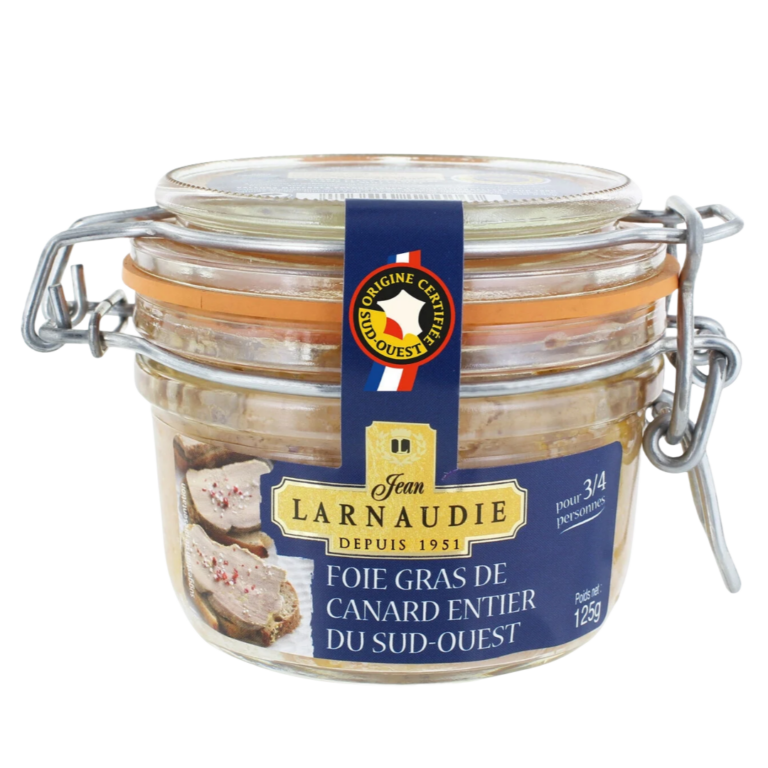 JEAN LARNAUDIE FOIE GRAS ENTIER 125G
