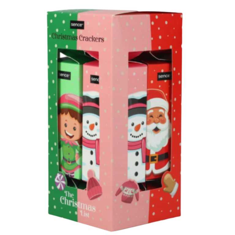 SENCE CRACKERS THE CHRISTMAS LIST 4P