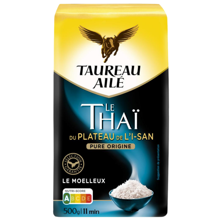 TAUREAU AILE RIZ THAI BIO 500G