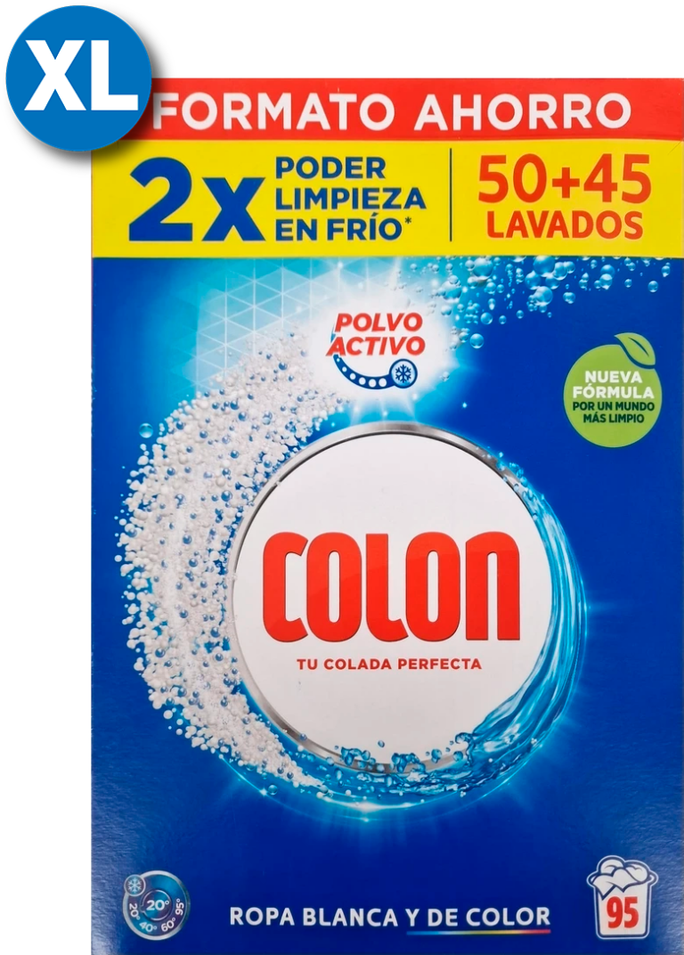 COLON DETERGENTE POLVO MALETA 4,75 KG