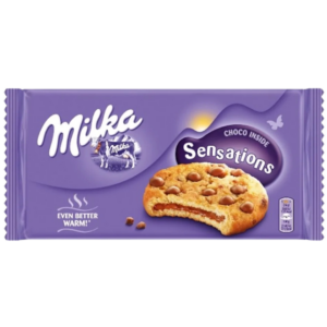 MILKA COOKIES SENSATIONS CŒUR CHOCO 156G