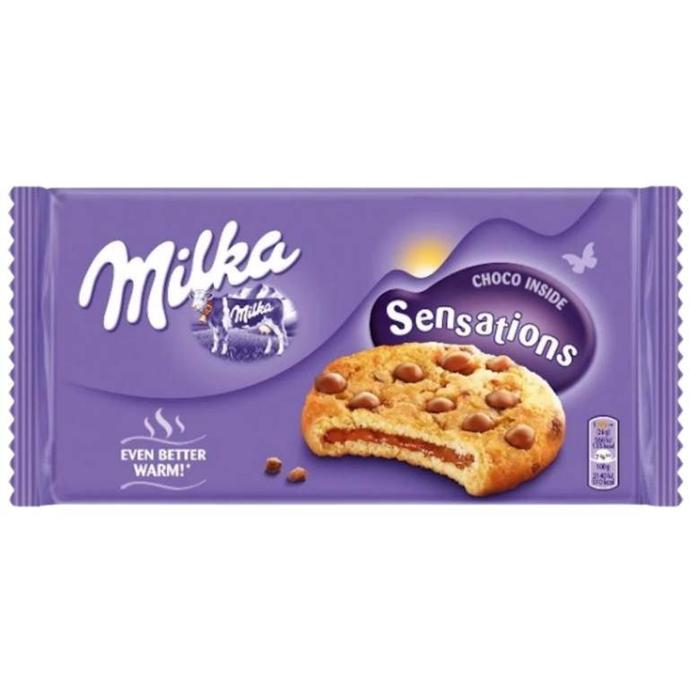 MILKA COOKIES SENSATIONS CŒUR CHOCO 156G