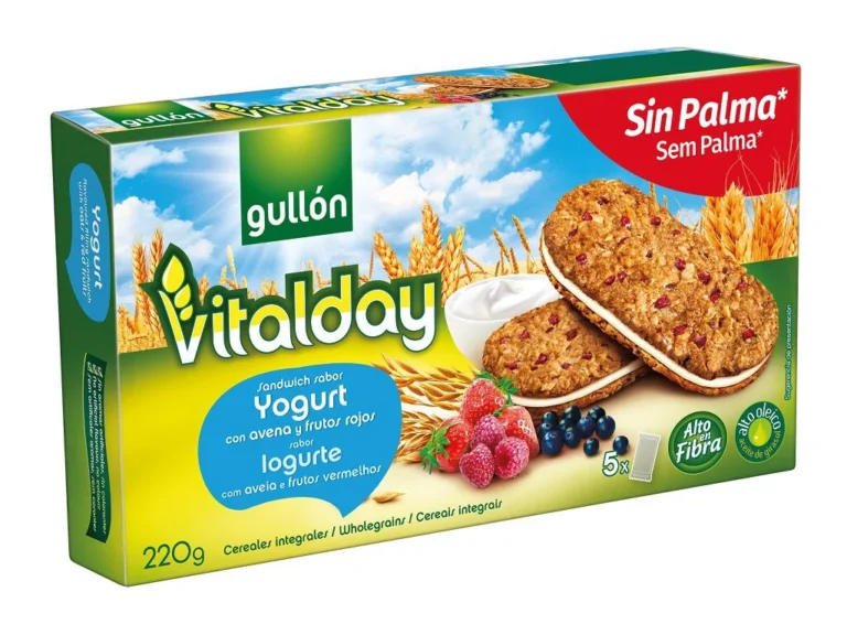 GULLÓN SANDUÍCHE VITALDAY DE IOGURTE 220G