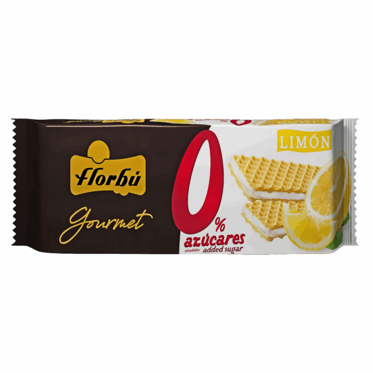 FLORBU GAUFRETTES CITRON LIGHT 150G