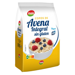 ESGIR COPOS DE AVENA SIN GLUTEN 450G