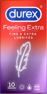 DUREX PRÉSERVATIFS EXTRA FEELING 10U