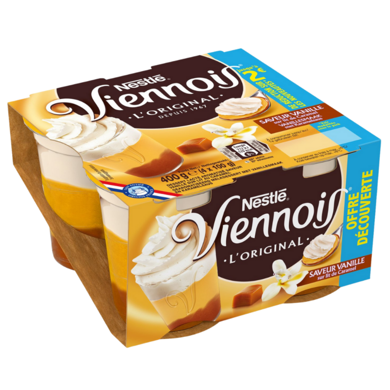 NESTLE LIEGEOIS VANILLE CARAMEL 4X100G