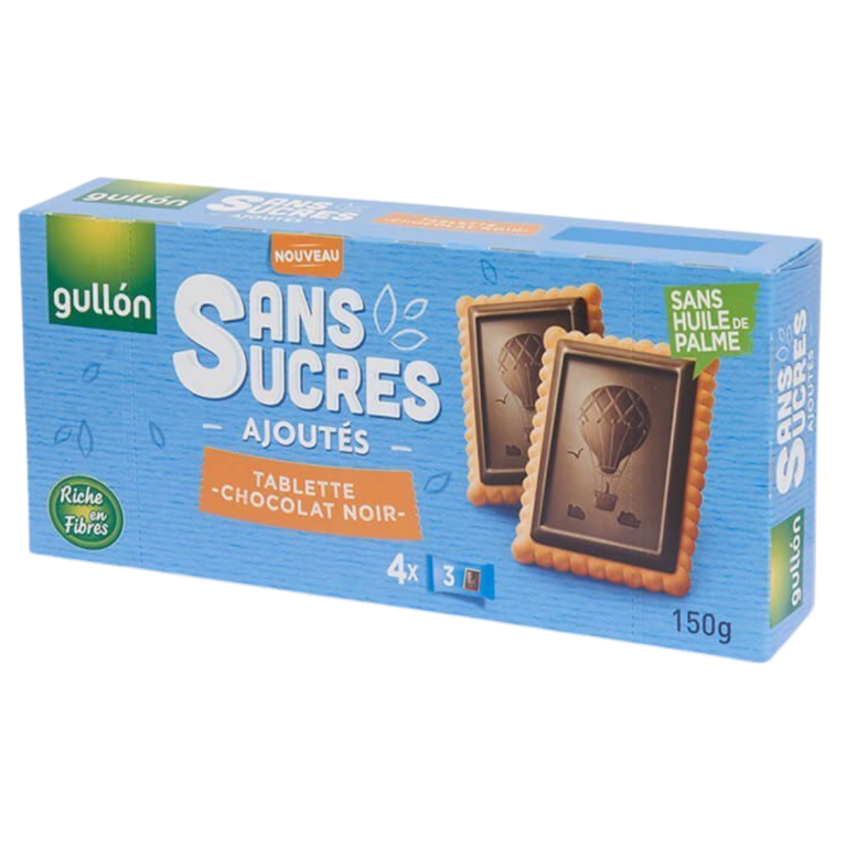 GULLON PETIT BEURRE TABLETTE SANS SUCRES