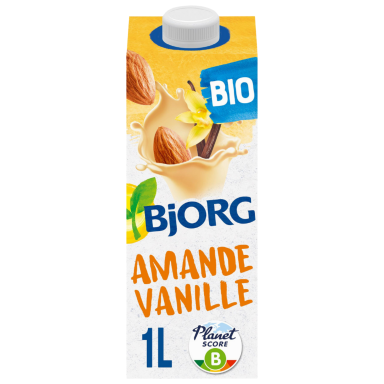 BJORG BOISSON VÉGÉTALE AMANDE VANILLE BIO 1L