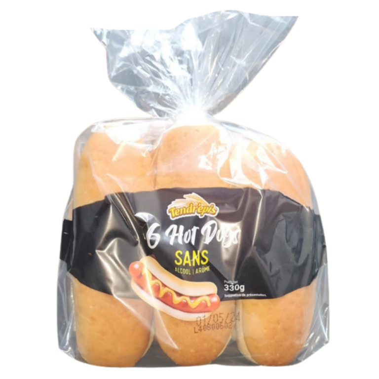 TENDRÉPIS PAIN HOT DOG 6U 330G