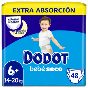 DODOT FRALDA BEBE SECO T6 +14KG 48U