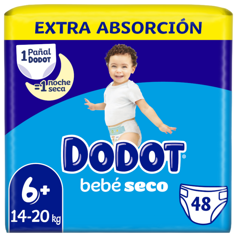DODOT FRALDA BEBE SECO T6 +14KG 48U
