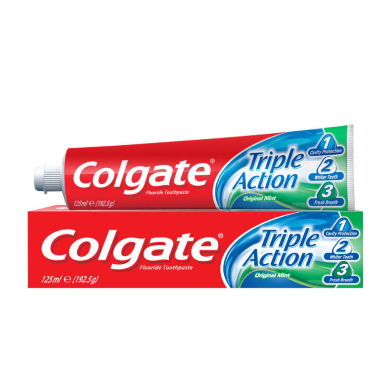 COLGATE DENTÍFRICO TRIPLA AÇÃO 125ML