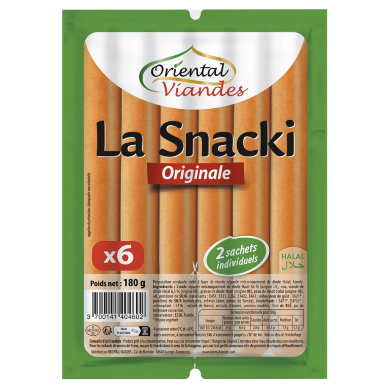 ORIENTAL VIANDES SNACKI ORIGINALE 6X30G
