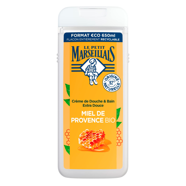 LE PETIT MARSEILLAIS GEL DOUCHE MIEL BIO 650ML