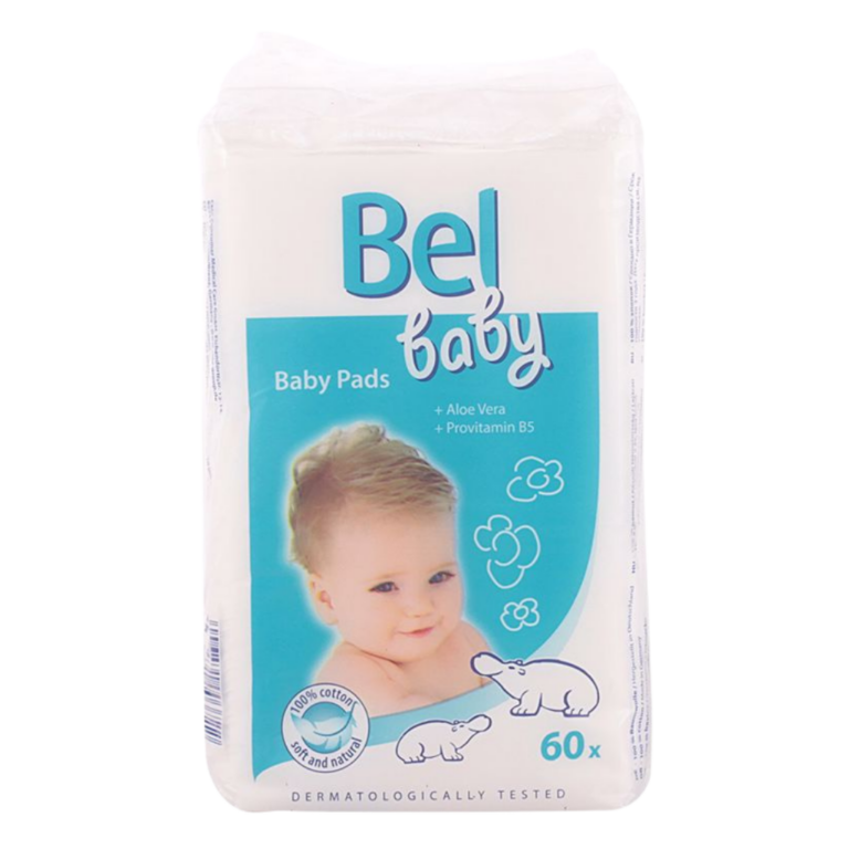 BEL BABY COTONS MAXI CARRÉS 60U