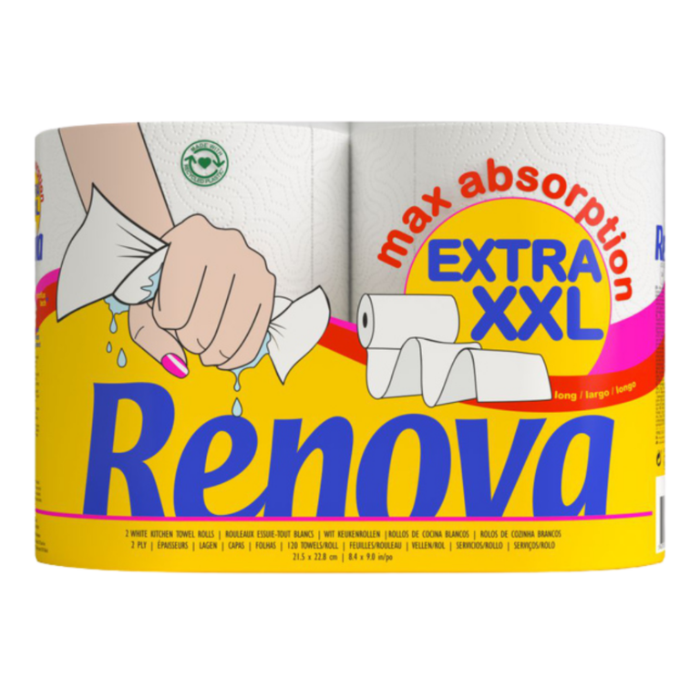 RENOVA PAPIER ESSUIE-TOUT XXL 2U