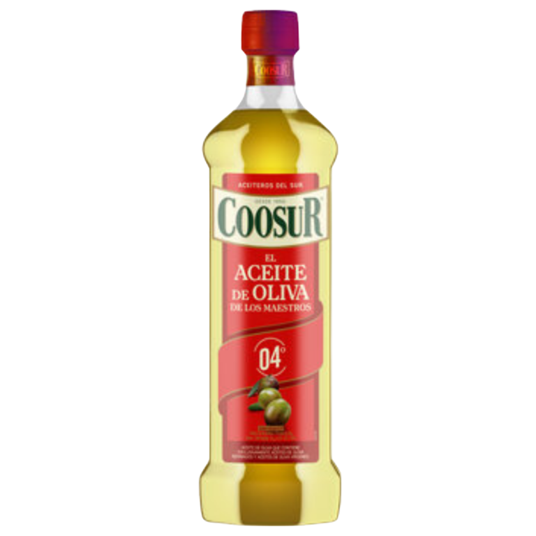 COOSUR HUILE D'OLIVE DOUCE 0,4° 1L