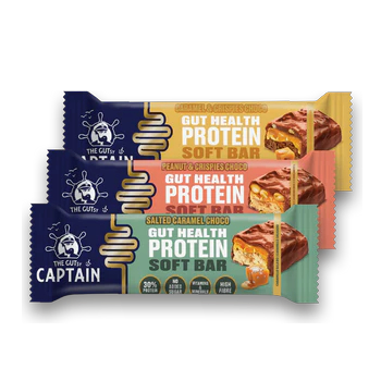 THE GUTSY CAPTAIN BARRITAS CHOCOLATE E AMENDOIM 50G