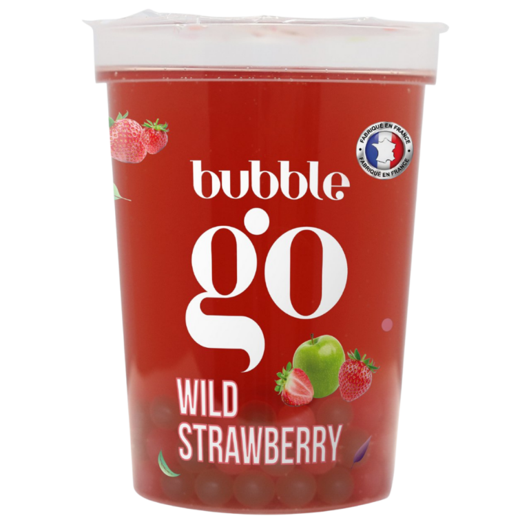 BUBBLE GO BUBBLE TEA FRAISE 450ML