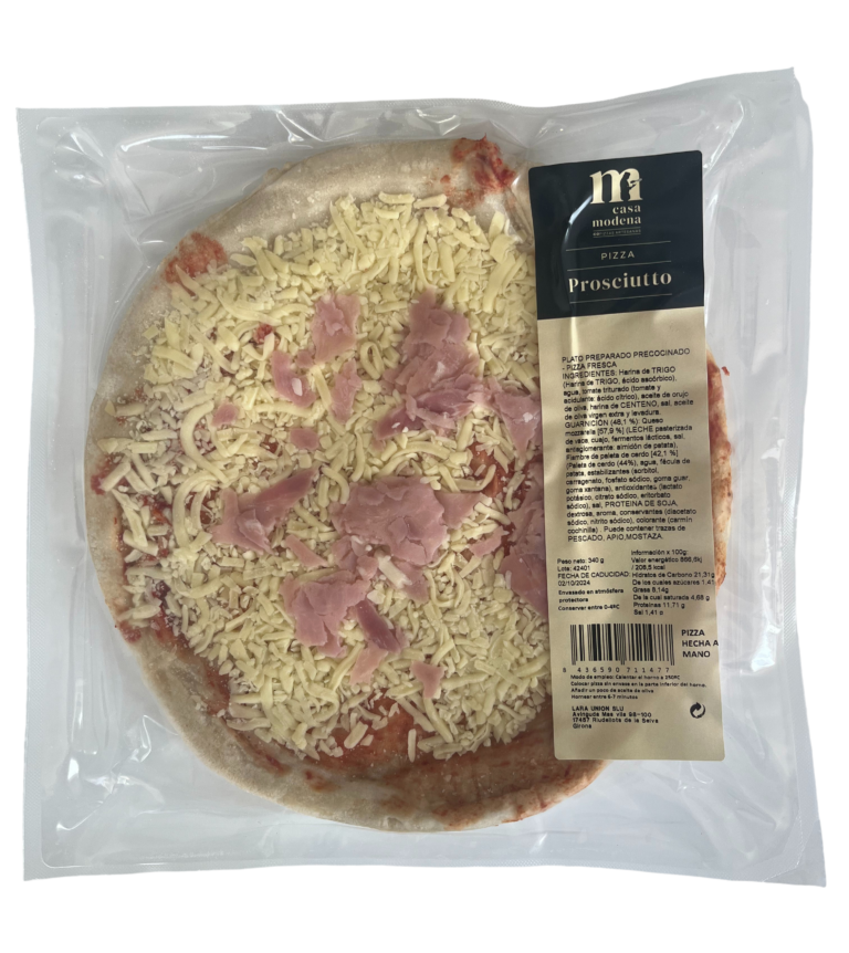 CASAMODENA PIZZA DE FIAMBRE E QUEIJO 340G