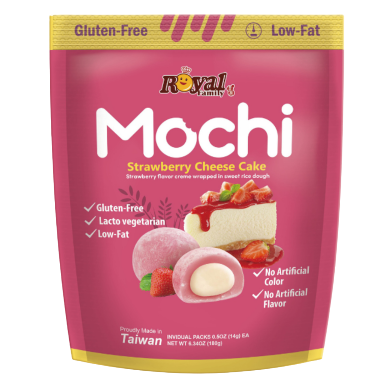 ROYAL FAMILY MOCHI CHEESE CAKE FRESA 120G