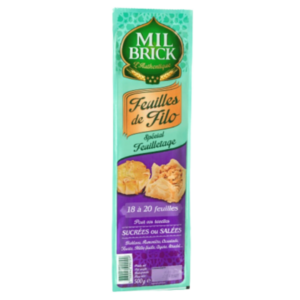 MIL BRICK FEUILLES FILO 500G