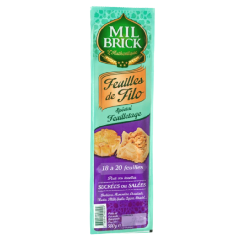 MIL BRICK FEUILLES FILO 500G