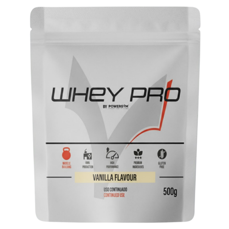 POWER GYM PROTÉINE POUDRE WHEY VANILLE 500G