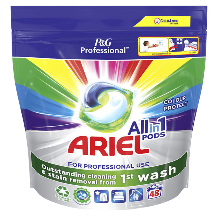 ARIEL PROF LESSIVE TOUT EN 1 COULEUR 48D