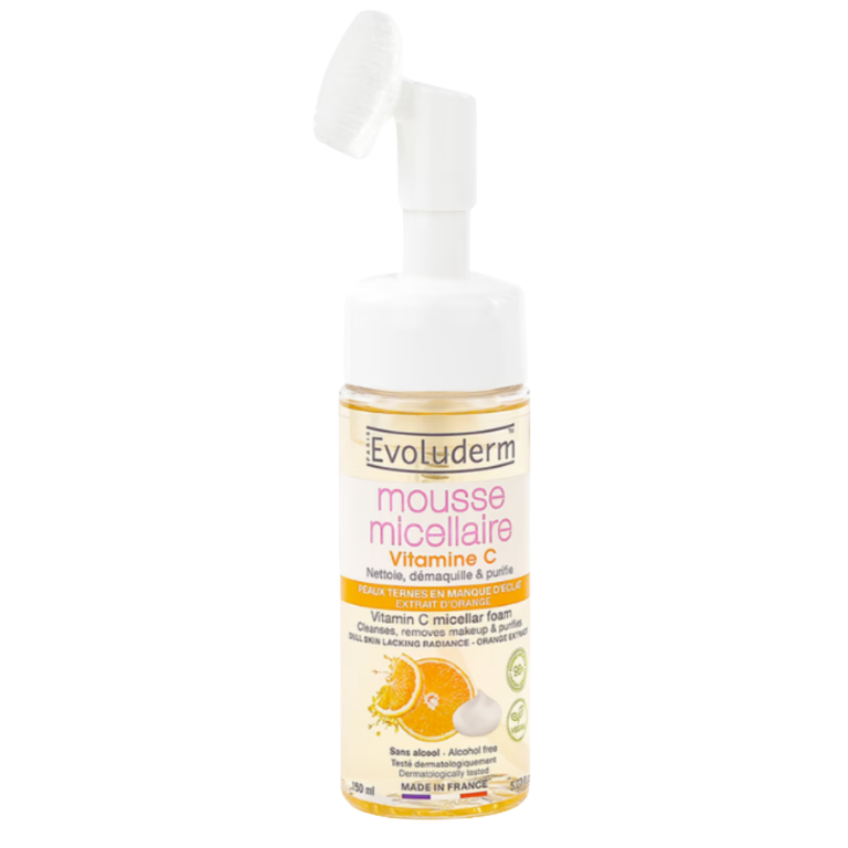 EVOLUDERM ESPUMA MICELAR VITAMINA C 150ML