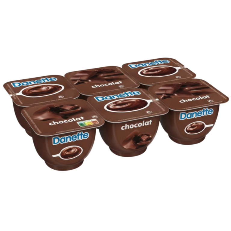DANETTE DESSERT CHOCOLAT 125G 6U