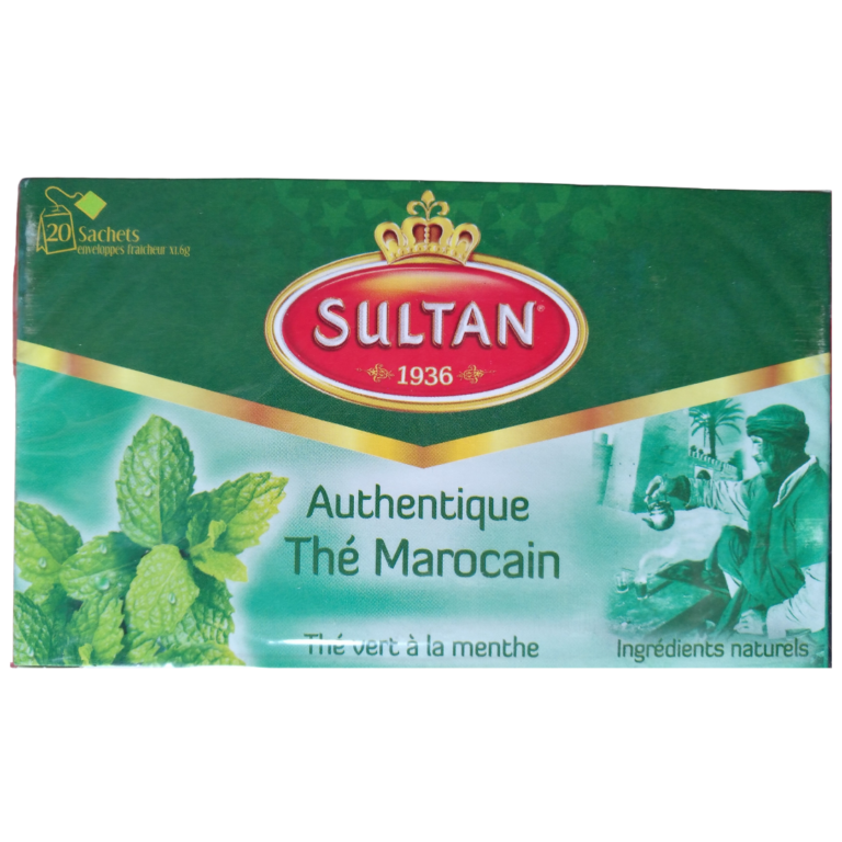 SULTAN THÉ MAROCAIN 20 SACHETS 32G