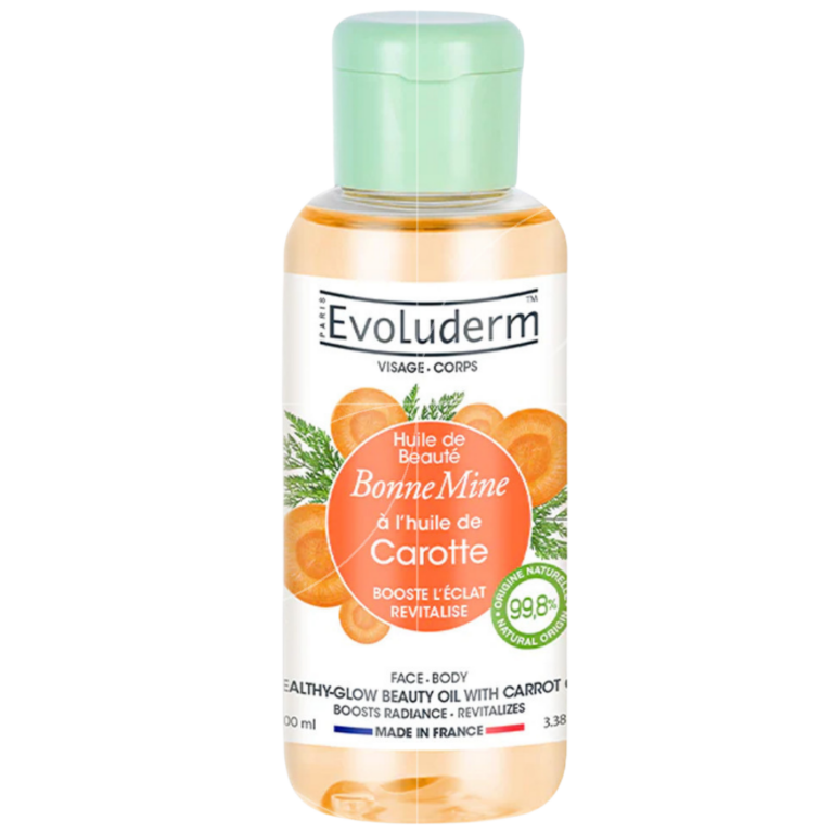EVOLUDERM HUILE VISAGE & CORPS À LA CAROTTE 100ML