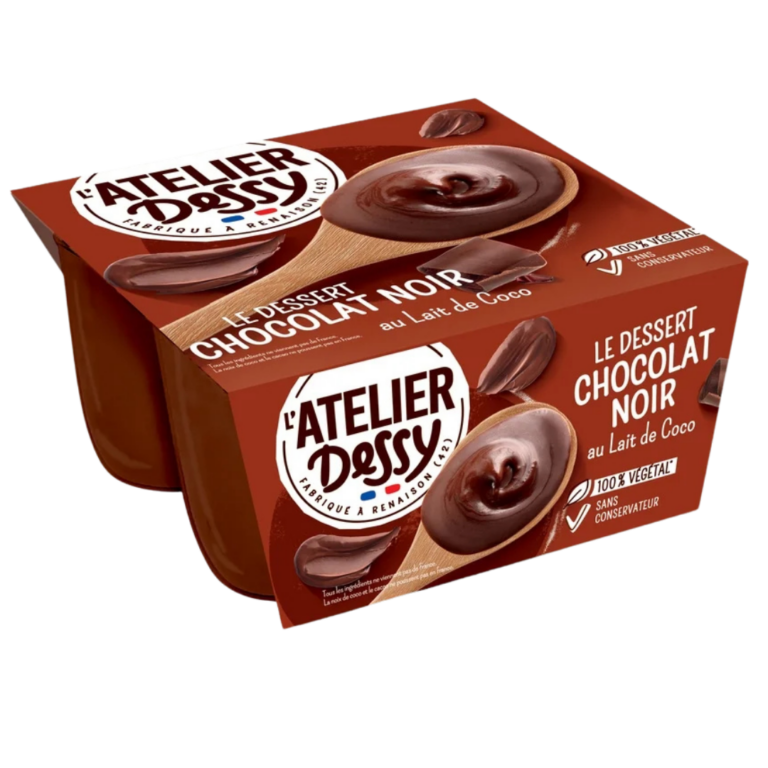L'ATELIER DESSY DESSERT CHOCO NOIR 4X100G