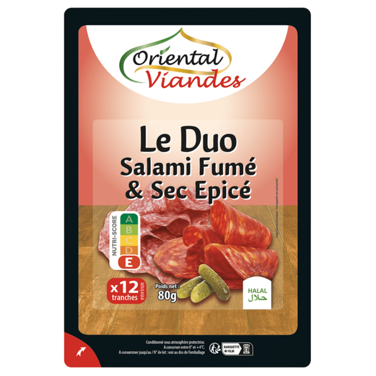 ORIENTAL VIANDES LE DUO SALAMI 80G