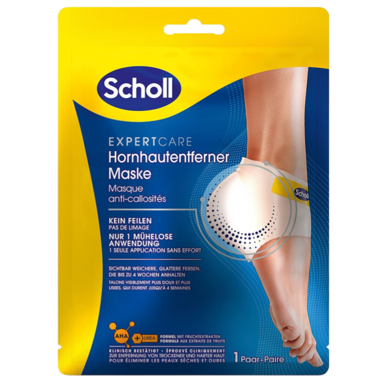 SCHOLL MASCARILLA PIES EXPERT PEELING 1 PAR
