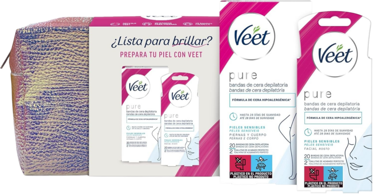 VEET NECESSAIRE 20 BANDAS CARA + 20 CORPO