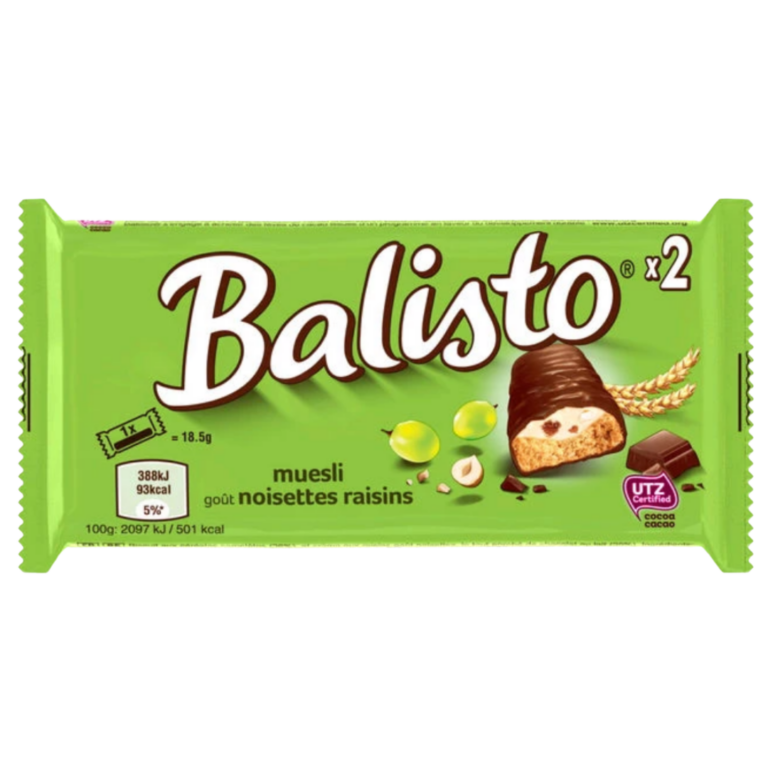 BALISTO NOISETTES RAISINS 185G