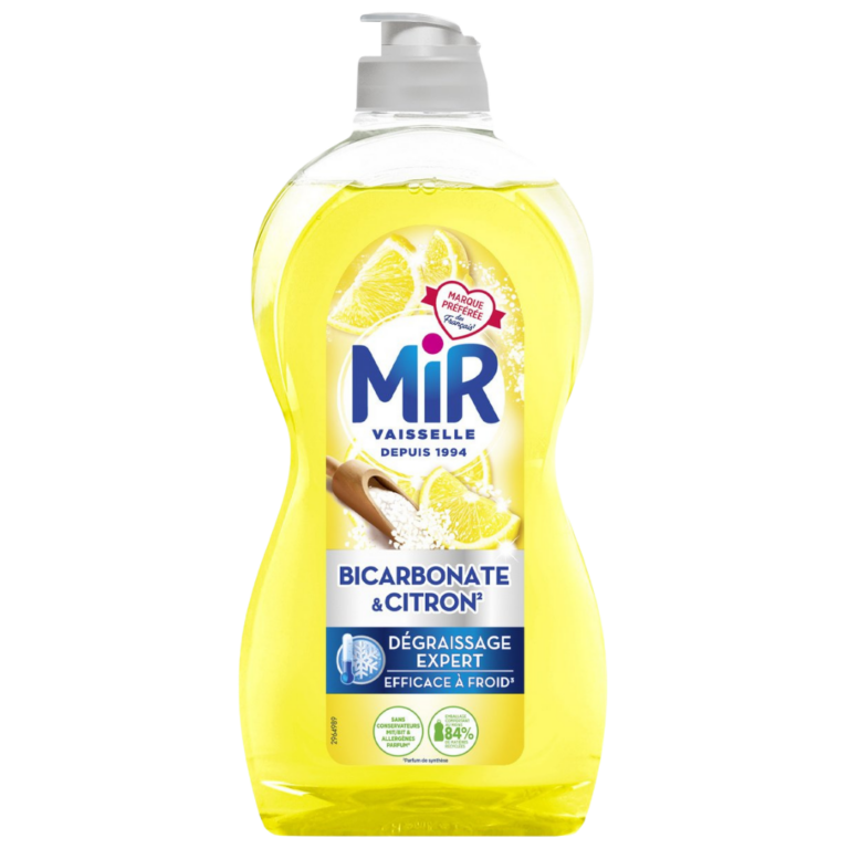 MIR MAIN BICARBONATE ET CITRON 450ML
