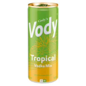 VODY TROPICAL VODKA MIX 18% 25CL